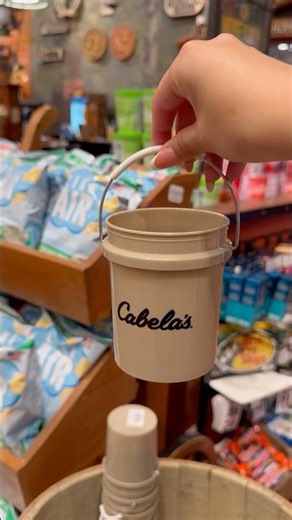 Bass pro finds 🎣 The mini buckets are so cute #bassproshop #basspro #cabelas