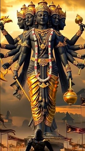 ✨ Shri Krishna Reveals His Vishwaroop | Divine Cosmic Form | महाभारत #krishna