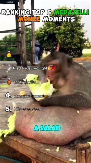 Top 5 funniest monkey moments #monkey #shorts