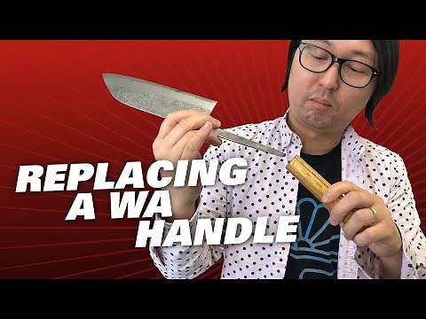 How to Rehandle Your Japanese Kitchen Knife