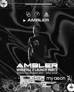 Ambler's new EP 'Windfall Pt.II' is hot off the press and he'll celebrate its release in Melbourne soon! 🙌 Event link: https://fb.me/e/1AkHs4QzF Check out the new EP: https://zenonrecords.bandcamp.com/album/windfall-pt-ll | Zenon Records