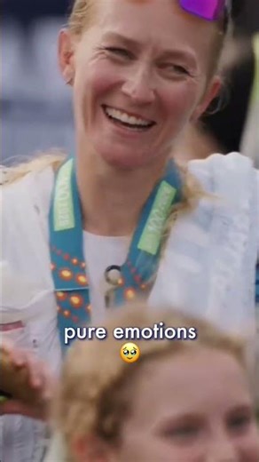 Absolute chills on the finish line!