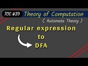 Regular expression to finite automata | regular expression to DFA
