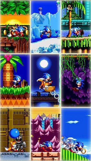 10 NEW AMAZING LEVELS in Sonic Mania Plus Mods ✨ #sonicshorts