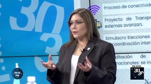 🔵#EXCLUSIVA | “El transporte tendrá un monitoreo en tiempo real con GPS; significa que vamos a saber por dónde va el furgón hasta cierto punto del trayecto.” — Ana Paola Hall, consejera presidenta del CNE. | Noticiero Hoy Mismo