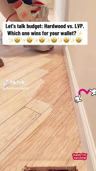 Hardwood vs. LVP: Budget-Friendly Flooring Options