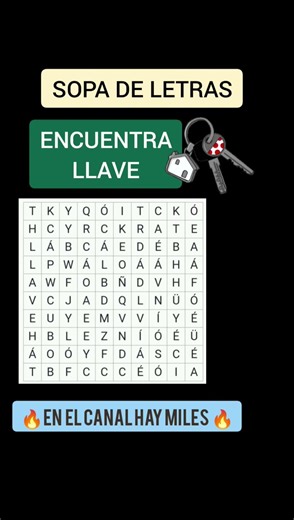 SOPA DE LETRAS 😁😗😚 / WORD SEARCH PUZZLES