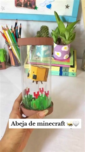 Tutorial de Origami: Abeja de Minecraft 🐝