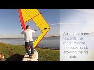 Downwind Gybing - RYA Training - Learn to Windsurf - Windsurfing Techniques