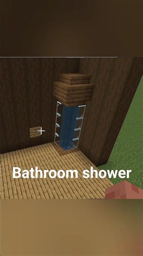 Bathroom shower #minecraft