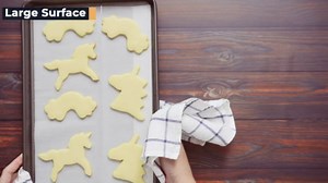 Baking Sheet Pan 9x13 Non Toxic Baking sheets for Oven in Rust Free Best cookie sheets for baking, Warp Resistant, Food Grade Aluminum, Versatile, Easy Cleanup - Quarter Sheet Pan Pack Of 2