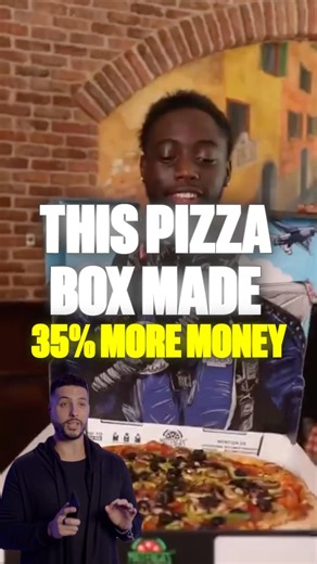 How a a pizza box design changed went viral AND boosted revenue!