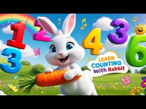 "Hop Into Learning: Count with Our Fun Rabbit Song - Perfect Nursery Rhyme for Kids!"