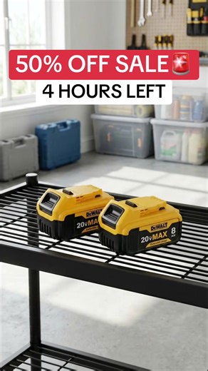 Dewalt Battery Replacement Sale – Get 50% Off!