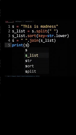 Python Sort Words Alphabetical Order And Maintain Case