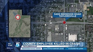 Salt Lake County Jail employee killed in car accident