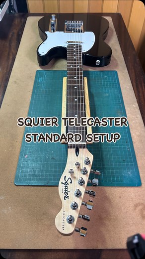 Squier Telecaster Standard Setup ● 𝗪𝗲𝗯𝘀𝗶𝘁𝗲: www.guitarmeranian.com ● 𝗟𝗜𝗡𝗘: @guitarmeranian (มี @ ด้วยนะครับ) ● 𝗧𝗲𝗹: 086-337-5693 📆 Appointment only (นัดหมายเท่านั้น) 📆 #ซ่อมกีตาร์ #ซ่อมกีตาร์สมุทรปราการ #เปลี่ยนเฟรตกีตาร์ #เซทอัพกีตาร์ #เลเวลเฟรต #เปลี่ยนเฟรต #สมุทรปราการ #เปลี่ยนบริดจ์ #guitar #guitarist #squiertelecaster | Guitar Meranian : รับซ่อมกีตาร์ สมุทรปราการ