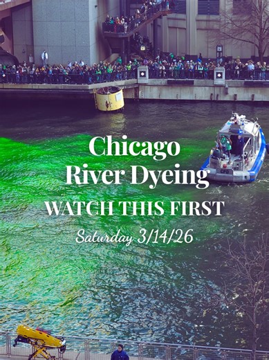 Experience Chicago River Dyeing for St. Patrick's Day