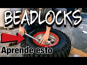 Como Montar Llantas en Rines con Beadlocks