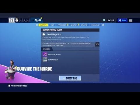 Fortnite: Save World Survive The Horde Horde Uprising (Daily) Daily Quest