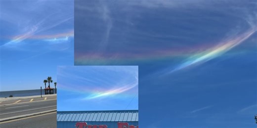 Circumhorizontal arcs spotted over South Mississippi skies