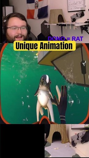 Subnautica Cuddlefish Unique Goodbye Animation #subnautica #unique #hidden #gaming #twitch