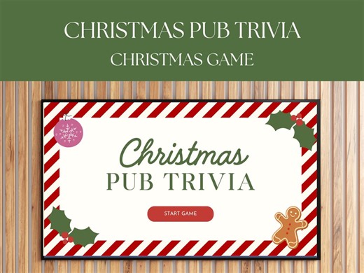 Christmas Trivia Game Template, Holiday Office Party Trivia Game Jeopardy Editable Canva, Christmas Party Pub Quiz Trivia, Christmas Trivia - Etsy