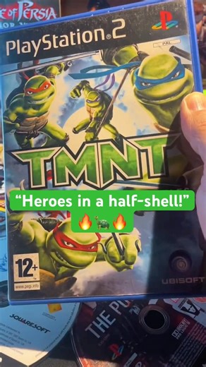 PS2 Nostalgia | Teenage Mutant Ninja Turtles PS2 🔥 #ps2 #ps2games #nostalgia #tmntedit