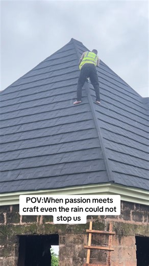 Stunning Aluminum Parapet and Shingles Roofing