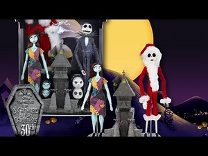 Jack and Sally Limited Edition Doll Set 🎃👻 Review by the Disney Store 🕸️🕷️ 30th Anniversary