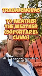 Otro trabalenguas: whenever the weather is cold, whenever the weather is hot #ingles # #cursoingles