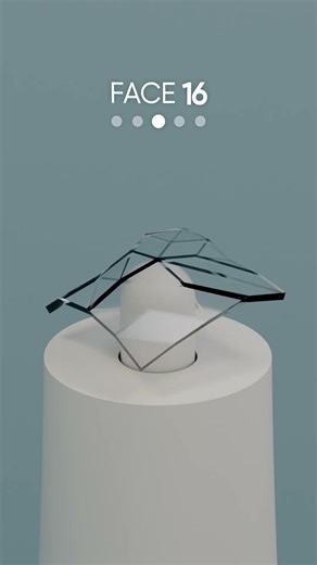 1 vs 32.768 Face 3D Cloth Simulation