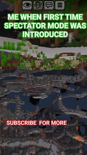 Minecraft Spectator Mode #minecraft #gaming #shorts