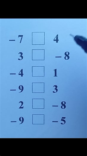 Easy and Fun Math: Mastering Number Comparison! #math #matheasy #easymath #mathfun #matematics