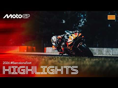 Pedro Acosta tops shortened Barcelona Test, Martin crashes 💥 | HIGHLIGHTS