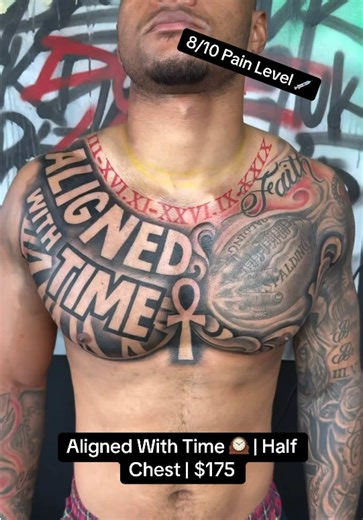 Creative Half Chest Tattoo Ideas