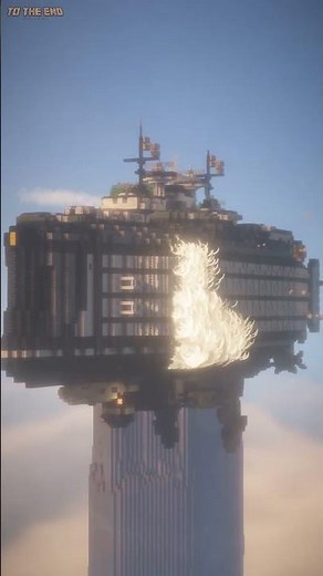 Windfarer - Abel-Class Battleship #minecraft #airship #shorts #windfarer