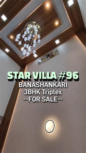 Star Villa 96 North Face Lavish 3BHK in Banashankari