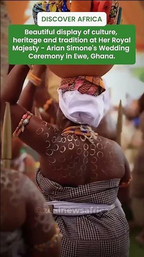 Inside Arian Simone's Royal Traditional Wedding Ceremony in Ewe, Ghana 👑✨
