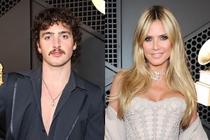Heidi Klum Helped Benson Boone with a Very Sexy Outfit Change at the Grammys