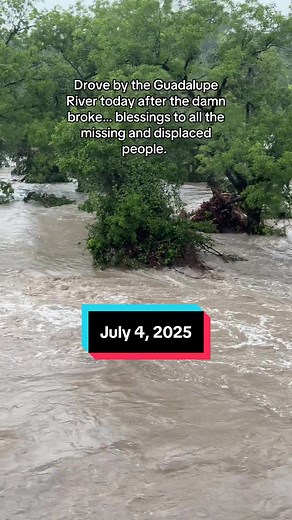 Devastating Floods in Texas: Ingram Damn Breaks