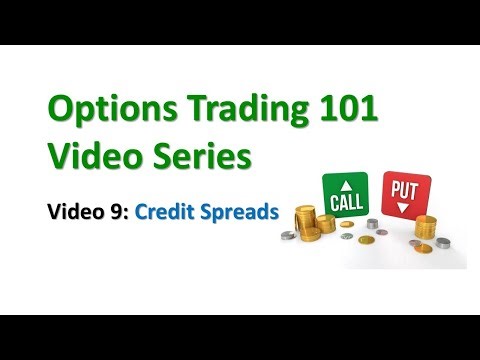 Credit Spreads, Options Trading 101 Video Series