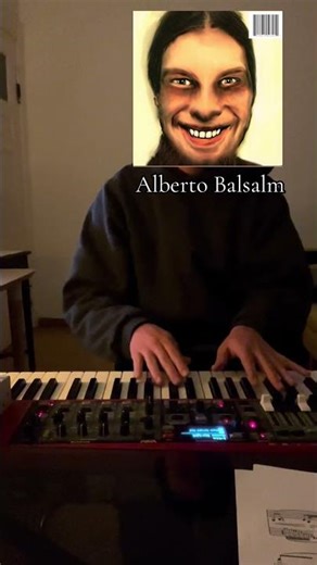 Alberto Balsalm Aphex Twin Piano Cover