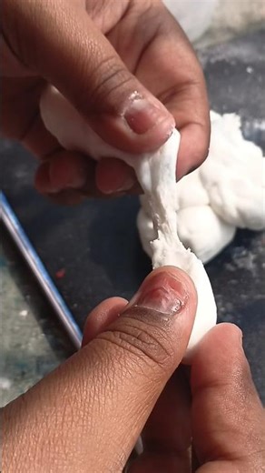 let's make homemade clay....😊☺️ #diy #youtube #youtubeshorts