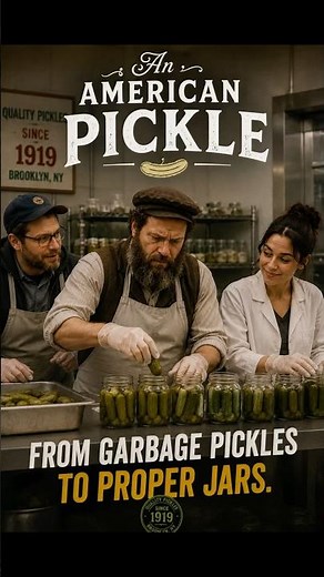 From Garbage Pickles to Proper Jars | An American Pickle (2020) #shorts #movie