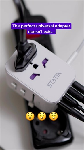 Who says you can't have it all? Our universal plug adapter lets you charge 6 devices at once, anywhere in the world  #universalcharger #universaladapter #travelessentials | Statik | Facebook