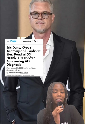 Eric Dane, famed ‘Grey’s Anatomy’ and ‘Euphoria’ actor, dies at 53. He was diagnosed with ALS nearly one year prior. This is so sad. My heart goes out to his loved ones ❤️‍🩹 #ericdane #greysanatomy #breakingnews #celebritynews #als