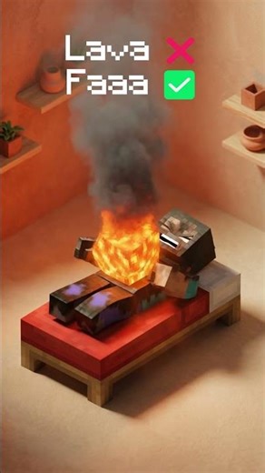 Minecraft Lava ❌ Faaaaa ✅
