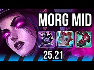 MORGANA vs YONE (MID) | 45k DMG, Legendary | EUW Master | 25.21