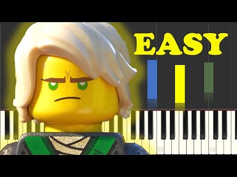 Lego Ninjago Theme Song Piano Tutorial